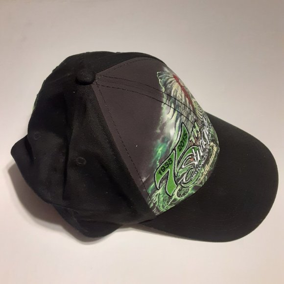 75th Sturgis Motorcycle Rally 2015 Skeleton Indian Chief Hat/Cap OSFM - Picture 5 of 9